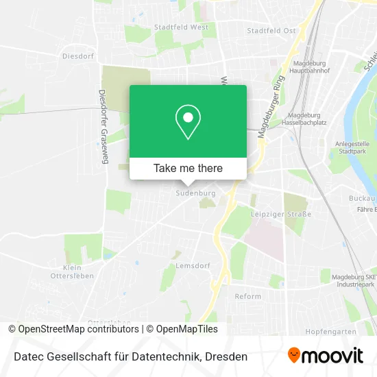 Карта Datec Gesellschaft für Datentechnik