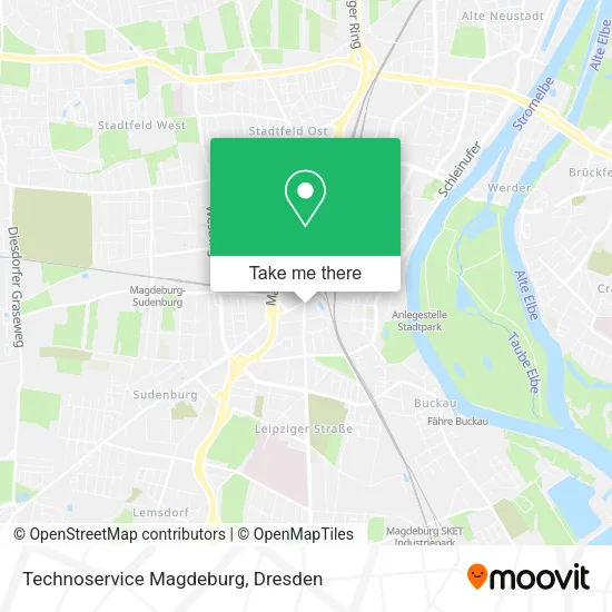 Карта Technoservice Magdeburg