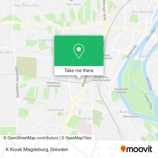 Карта K Kiosk Magdeburg