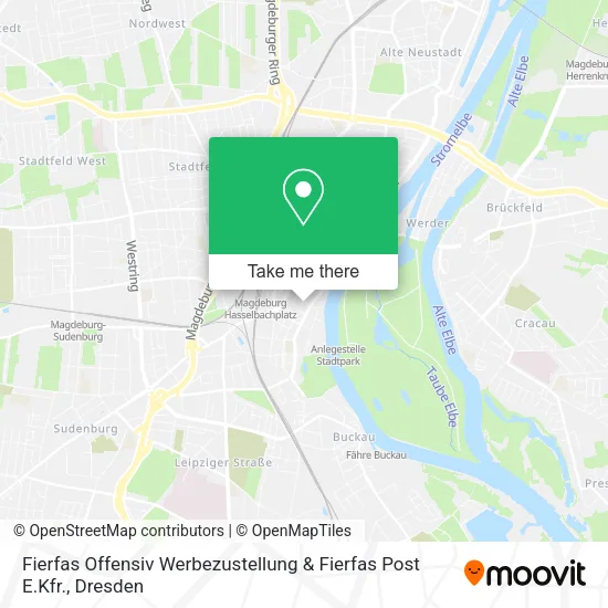 Карта Fierfas Offensiv Werbezustellung & Fierfas Post E.Kfr.