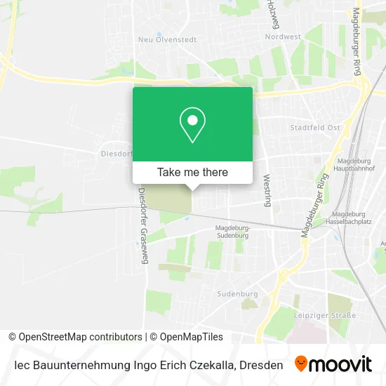 Iec Bauunternehmung Ingo Erich Czekalla map