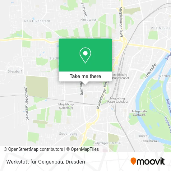 Карта Werkstatt für Geigenbau