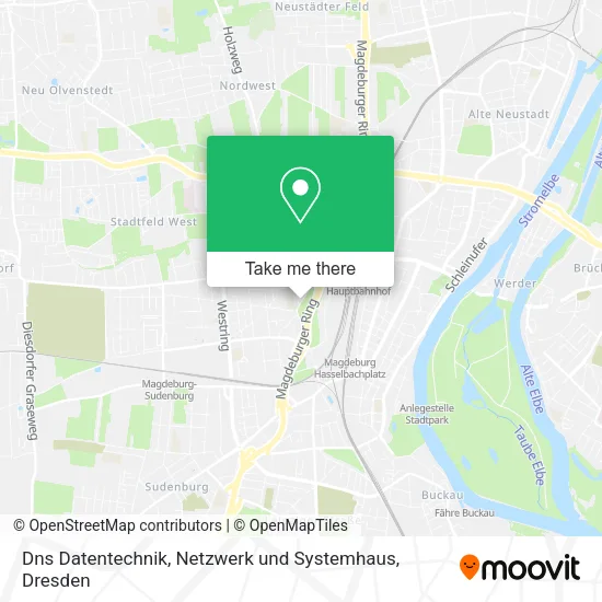 Карта Dns Datentechnik, Netzwerk und Systemhaus