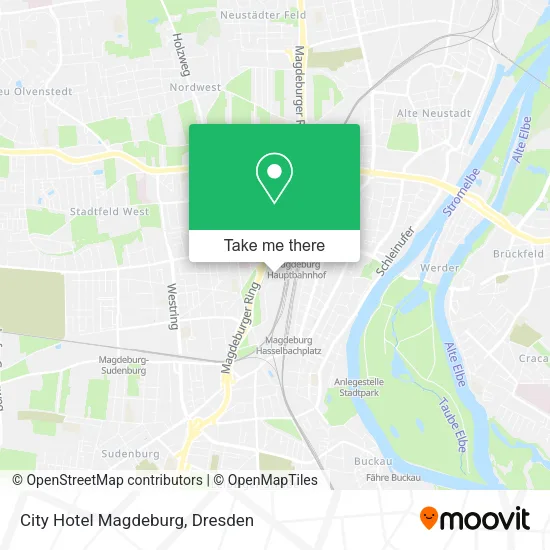 Карта City Hotel Magdeburg