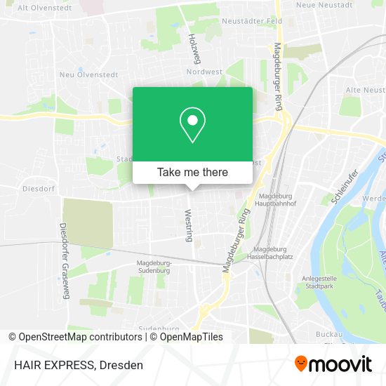 Карта HAIR EXPRESS