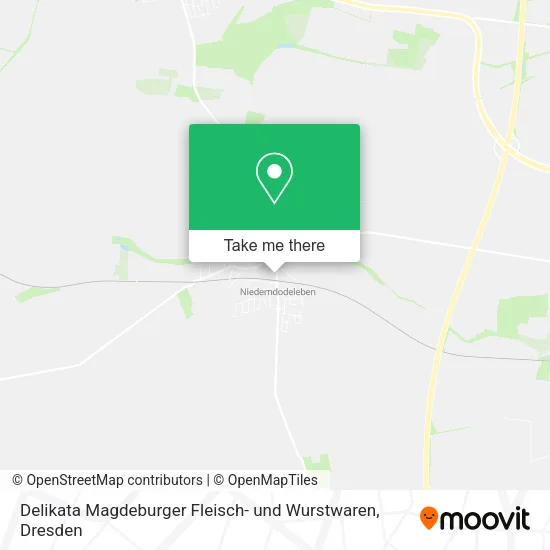 Карта Delikata Magdeburger Fleisch- und Wurstwaren