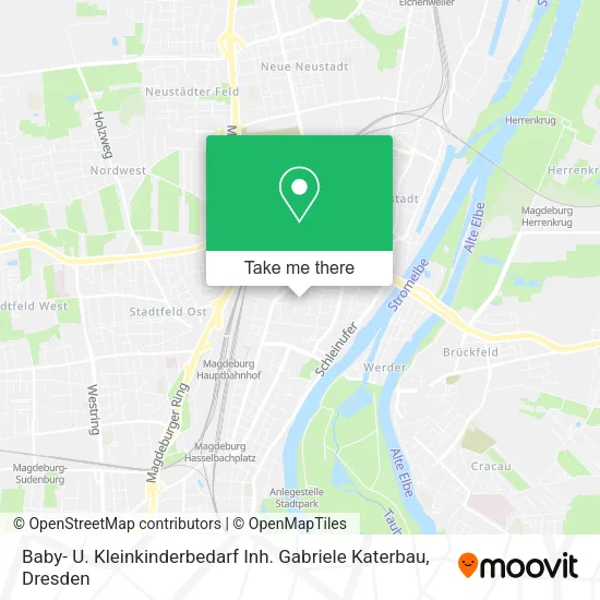 Карта Baby- U. Kleinkinderbedarf Inh. Gabriele Katerbau
