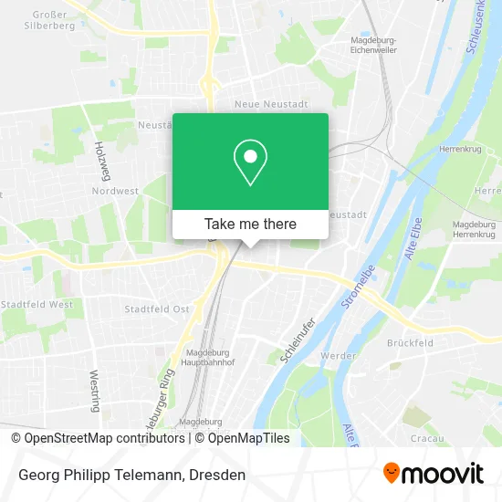 Georg Philipp Telemann map