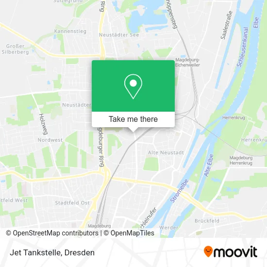 Карта Jet Tankstelle