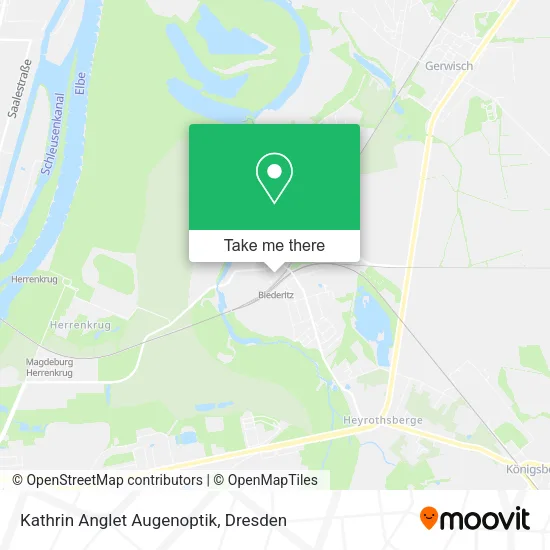 Карта Kathrin Anglet Augenoptik