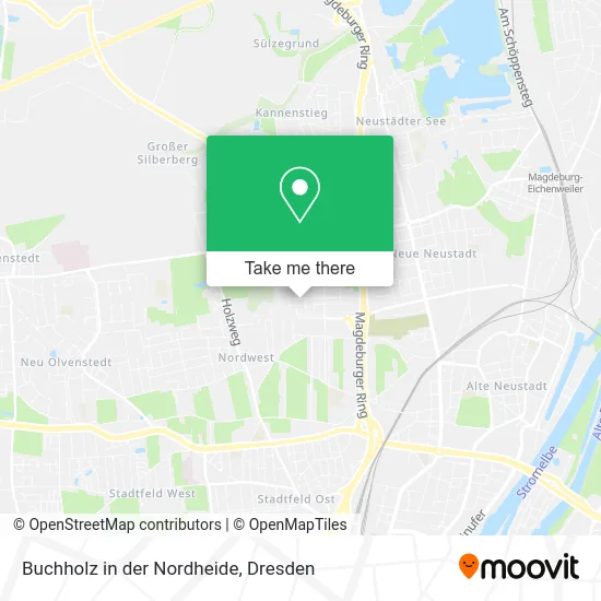 Карта Buchholz in der Nordheide