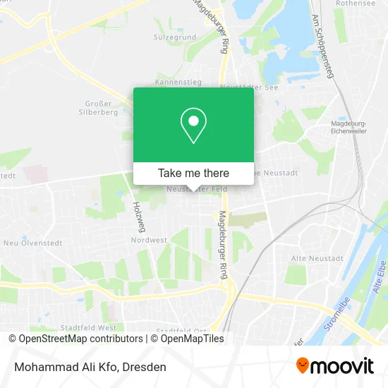 Карта Mohammad Ali Kfo