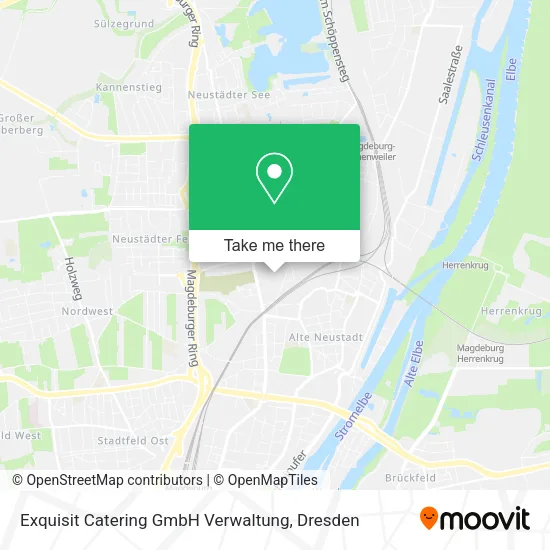 Карта Exquisit Catering GmbH Verwaltung