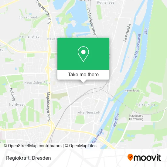 Карта Regiokraft