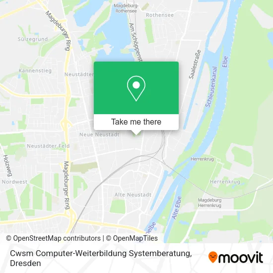 Карта Cwsm Computer-Weiterbildung Systemberatung