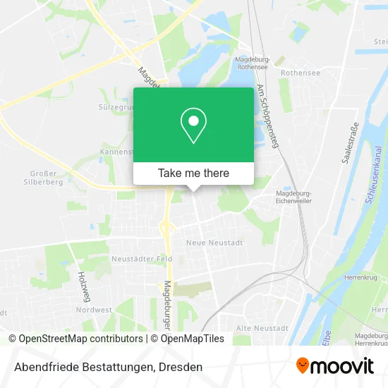 Карта Abendfriede Bestattungen