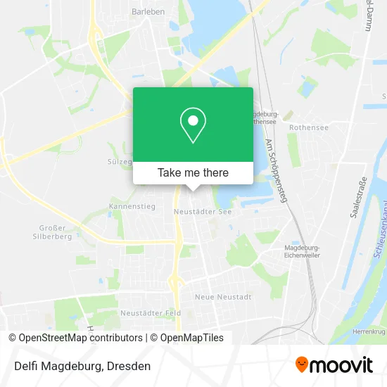 Карта Delfi Magdeburg