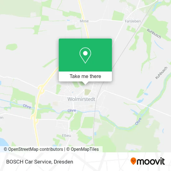BOSCH Car Service map