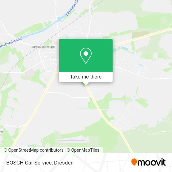 BOSCH Car Service map