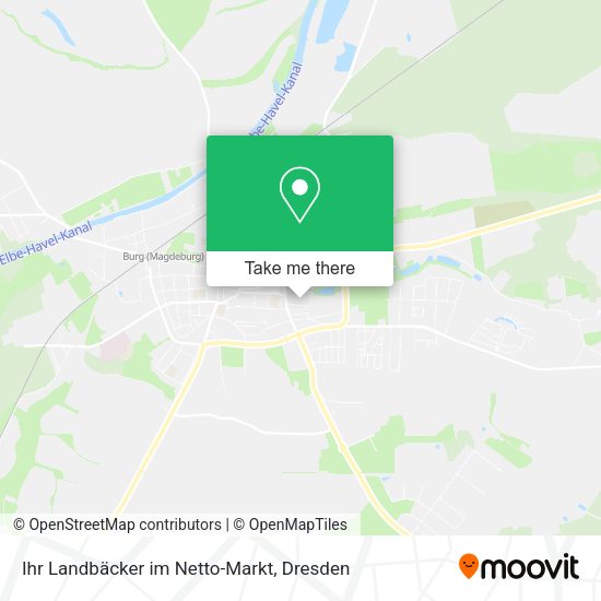 Карта Ihr Landbäcker im Netto-Markt