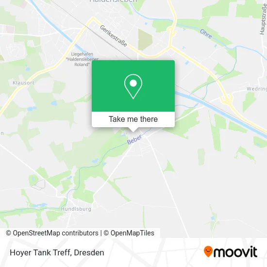 Карта Hoyer Tank Treff