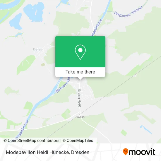 Карта Modepavillon Heidi Hünecke