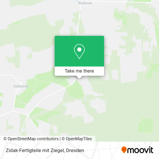Zidak-Fertigteile mit Ziegel map