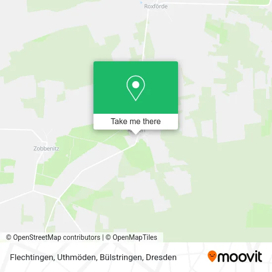 Карта Flechtingen, Uthmöden, Bülstringen