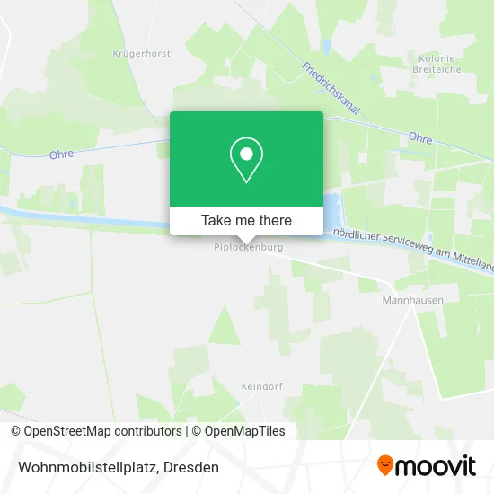 Карта Wohnmobilstellplatz