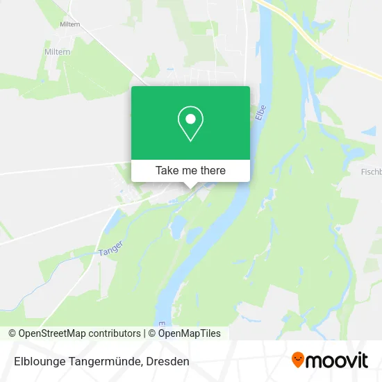 Карта Elblounge Tangermünde