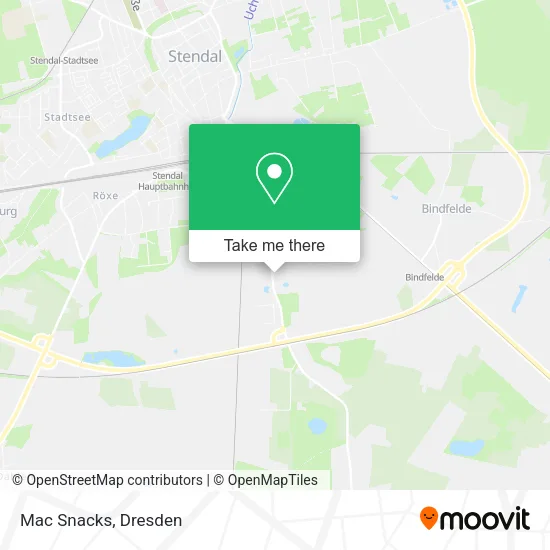 Mac Snacks map