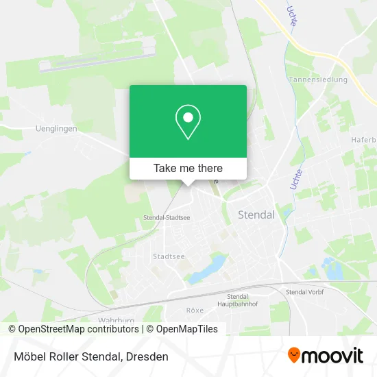 Карта Möbel Roller Stendal