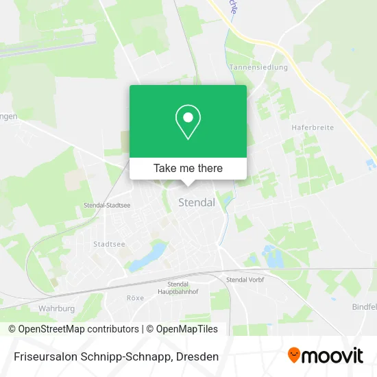 Карта Friseursalon Schnipp-Schnapp