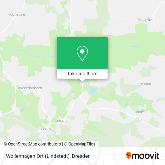 Карта Wollenhagen Ort (Lindstedt)