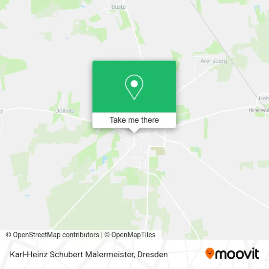 Карта Karl-Heinz Schubert Malermeister