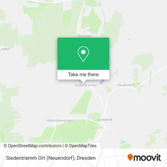 Карта Siedentramm Ort (Neuendorf)