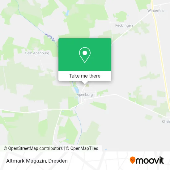 Altmark-Magazin map