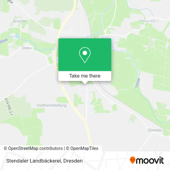 Карта Stendaler Landbäckerei