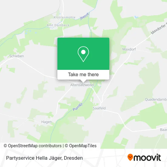 Карта Partyservice Hella Jäger