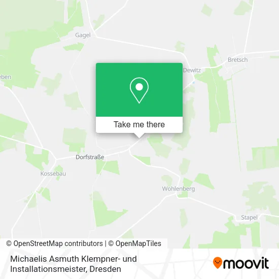 Карта Michaelis Asmuth Klempner- und Installationsmeister