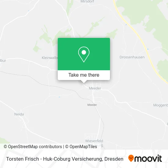 Карта Torsten Frisch - Huk-Coburg Versicherung