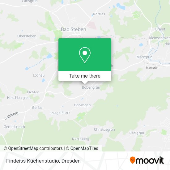 Карта Findeiss Küchenstudio