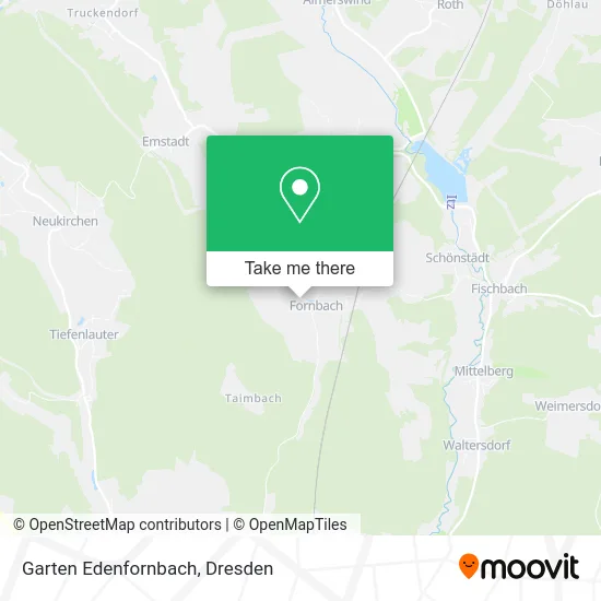 Карта Garten Edenfornbach