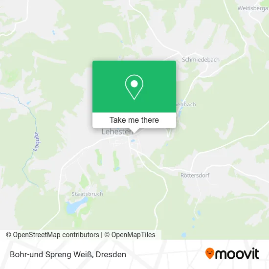 Карта Bohr-und Spreng Weiß