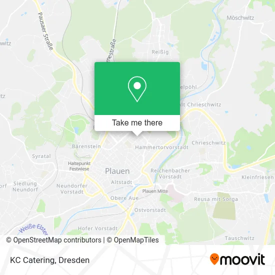 Карта KC Catering