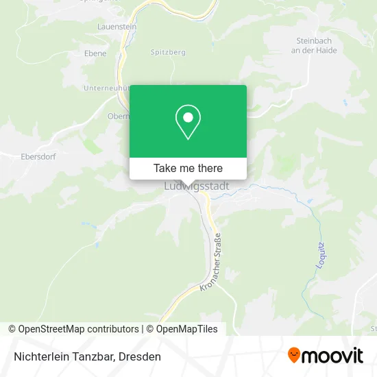 Карта Nichterlein Tanzbar
