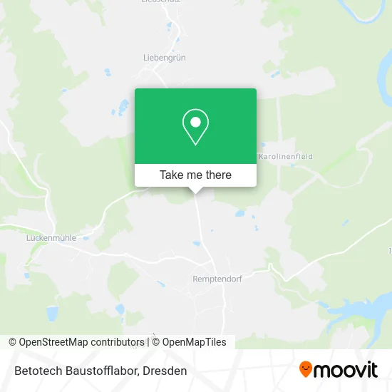Карта Betotech Baustofflabor