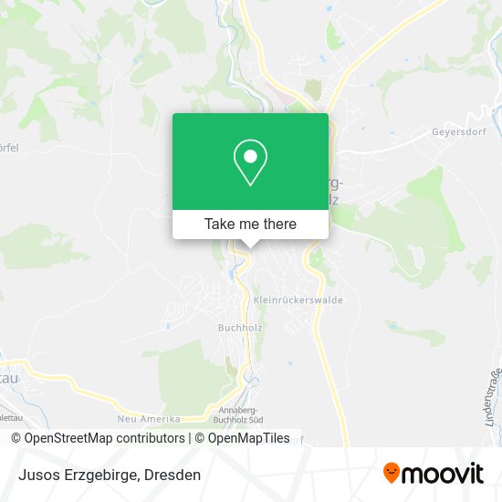 Карта Jusos Erzgebirge