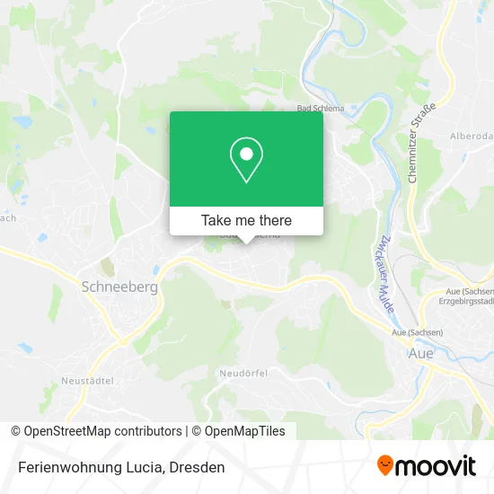 Карта Ferienwohnung Lucia
