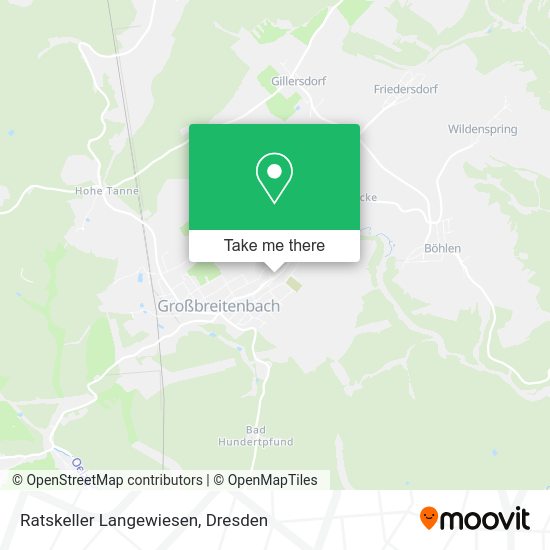 Карта Ratskeller Langewiesen